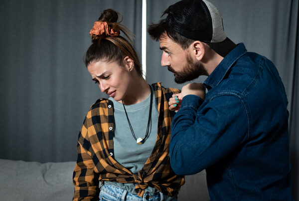 couples fight in drama